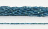Neon Apatite Fac.Round 2mm strand 168 beads-beads incl pearls-Beadthemup