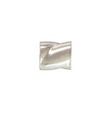 Sterling Silver Tornado twist crimp 2x2mm 40 pack-findings-Beadthemup