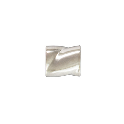 Sterling Silver Tornado twist crimp 2x2mm 40 pack