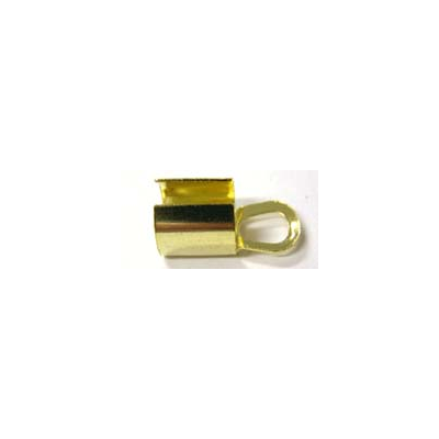 Vermeil Crimp End Small 6 pack