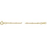 14k gold filled Chain Satelite chain 40cm-findings-Beadthemup