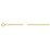 14k gold filled 40cm chain 1.0mm Snake