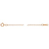 14k ROSE gold filled cable chain 1.3mm 40cm-findings-Beadthemup