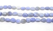 Blue Lace agate pol.nugget app 13x18mm str 24 beads-beads incl pearls-Beadthemup