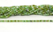 Chrysophase Fac.Rondel 4x2mm str 143 beads-beads incl pearls-Beadthemup