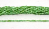 Chrysophase Fac.Rondel 3x2mm str 165 beads-beads incl pearls-Beadthemup