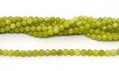 Green Garnet Pol.Round 6mm str 62 beads-beads incl pearls-Beadthemup