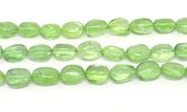 Green Flourite pol.Nugget 13x18mm str 20 beads-beads incl pearls-Beadthemup