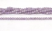 Kunzite AA pol.Round 4mm str 89 beads-beads incl pearls-Beadthemup