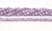Kunzite AA pol.Round 8mm str 50 beads-beads incl pearls-Beadthemup