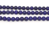 Lapis pol.Round 12mm 33 beads-beads incl pearls-Beadthemup
