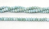 Larimar AA Fac.Rondel 7x5mm Str 86 beads-beads incl pearls-Beadthemup