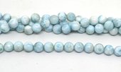 Larimar AA Pol.Round 12mm Str 33 beads-beads incl pearls-Beadthemup