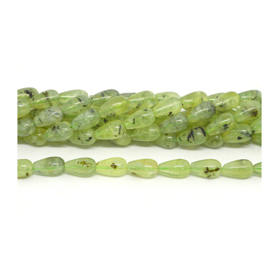 Prehnite Pol.Teardrop 10x16mm PAIR