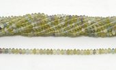 Rainbow Flourite pol.Saucer 6x3mm str 120 beads-beads incl pearls-Beadthemup