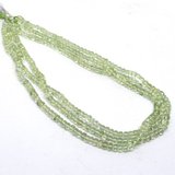 Green Amethyst Pol.Rondel 5x3-6x4mm str 118 beads-beads incl pearls-Beadthemup