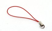 Sterling Silver Phone Assessory Red-findings-Beadthemup