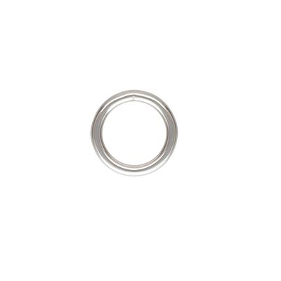 Sterling Silver closed jump ring 1.2x10mm 4 pack