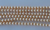 Fresh Water Pearl pink Round 7-7.5mm strand 58  beads-beads incl pearls-Beadthemup