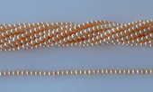 Fresh Water Pearl potato pink 4.5mm strand 107 beads-beads incl pearls-Beadthemup
