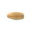 14k Gold filled bead Oval Corrigated 4.5x10mm 2 pack