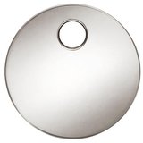 Sterling Silver Disc 6mm with 1.2mm hole 0.3mm thick 6 PACK-findings-Beadthemup