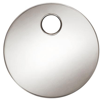 Sterling Silver Disc 6mm with 1.2mm hole 0.3mm thick 6 PACK