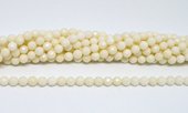White Coral Faceted Round 6mm Strand 60 beads-beads incl pearls-Beadthemup