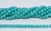 Amazonite Peruvian AA Polished Round 8mm strand 48 beads-beads incl pearls-Beadthemup
