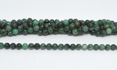 Emerald AA Polished round 6mm strand 64 beads-beads incl pearls-Beadthemup