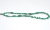 Amazonite Faceted Wheel 7x4mm Strand 80 beads-beads incl pearls-Beadthemup