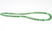 Chrysoprase Faceted Wheel 7x4mm Strand 80 beads-beads incl pearls-Beadthemup
