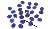 Lapis Side drill Oval 6x8mm EACH BEAD-beads incl pearls-Beadthemup