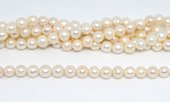 Fresh Water Pearl 10-10.5 Potato round strand 41 beads-beads incl pearls-Beadthemup