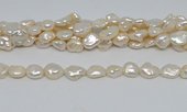 Fresh Water Pearl Keshi 8x10mm Strand 39 beads-beads incl pearls-Beadthemup