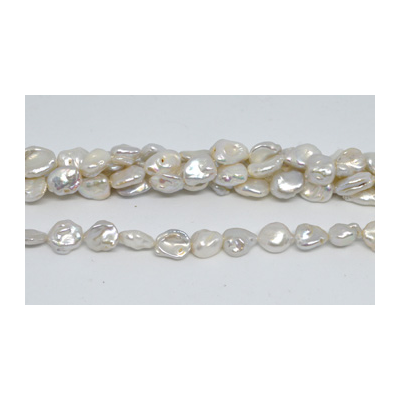 Fresh Water Pearl Keshi 10-11mm Strand 32 beads