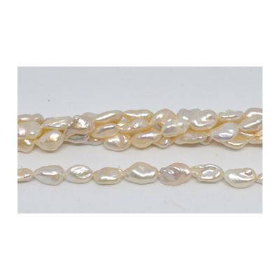 Fresh Water Pearl Keshi 6-7x12mm Strand approx. 32 beads