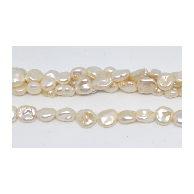 Fresh Water Pearl Keshi 8-9x10mm Strand 41 beads