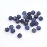 Tanzanite Faceted round 4.5mm EACH BEAD-beads incl pearls-Beadthemup