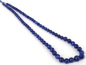 Sapphire polished round approx 8mm EACH BEAD-beads incl pearls-Beadthemup