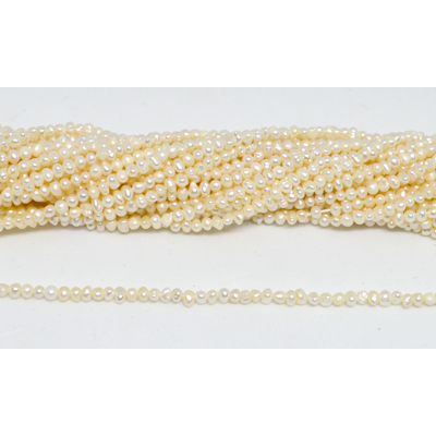 Fresh Water Pearl Potato 4x3mm strand 138 beads