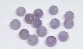 Lavener Amethyst Cured Carved round 12mm Each BEAD-beads incl pearls-Beadthemup