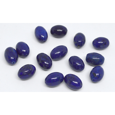 Lapis Lazuli Polishised 10x14mm EACH BEAD