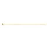 9k Gold headpin 0.41 x25.4mm EACH piece-findings-Beadthemup