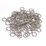 Base Metal Jump ring 6mm app 100 pack