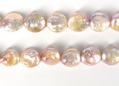 Fresh Water Pink Coin Pearl 15-20mm approx. EACH-beads incl pearls-Beadthemup
