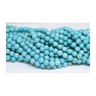 Turquoise Dyed 10mm strand 41 beads