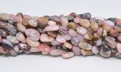 Pink Opal Nugget 6x10mm strand 37 beads-beads incl pearls-Beadthemup