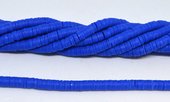 Polymer Clay Lapis 6mm Heshi Bead str 40cm Approx 270 plus-beads incl pearls-Beadthemup