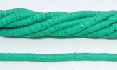 Polymer Clay Dk Teal 6mm Heshi Bead str 40cm Approx 270 plus-beads incl pearls-Beadthemup